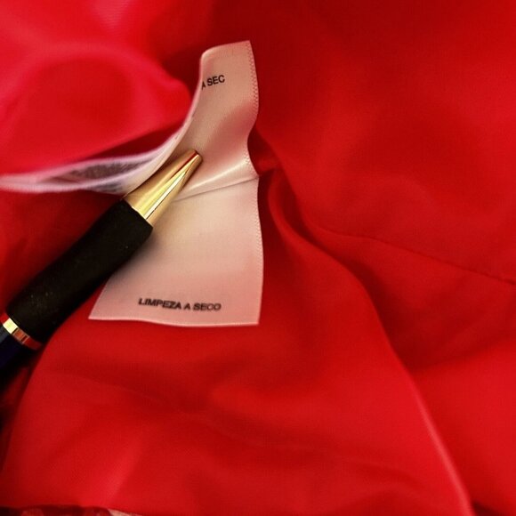 Black Label By Evan Picone Fit & Flare Midi Dress 14 Multicolor Sleeveless Zip - Picture 9 of 10